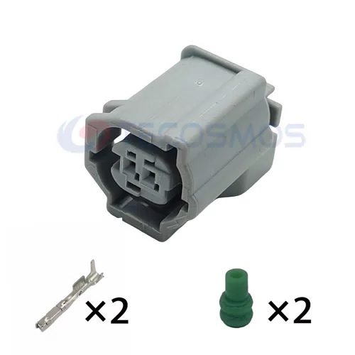 Waterproof 2-Pin Female ABS Sensor Plug for Toyota Wire Harness Cover Lock Nylon Housing Material Copper for Car... - image 3